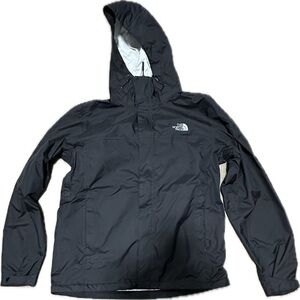 NORTH FACE Men's Windbreaker Black Jacket size Lg